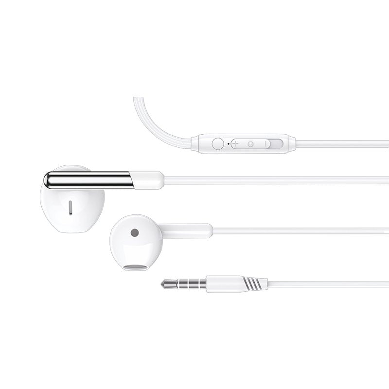 Casque stéréo 3,5 mm avec microphone COOL Care, blanc