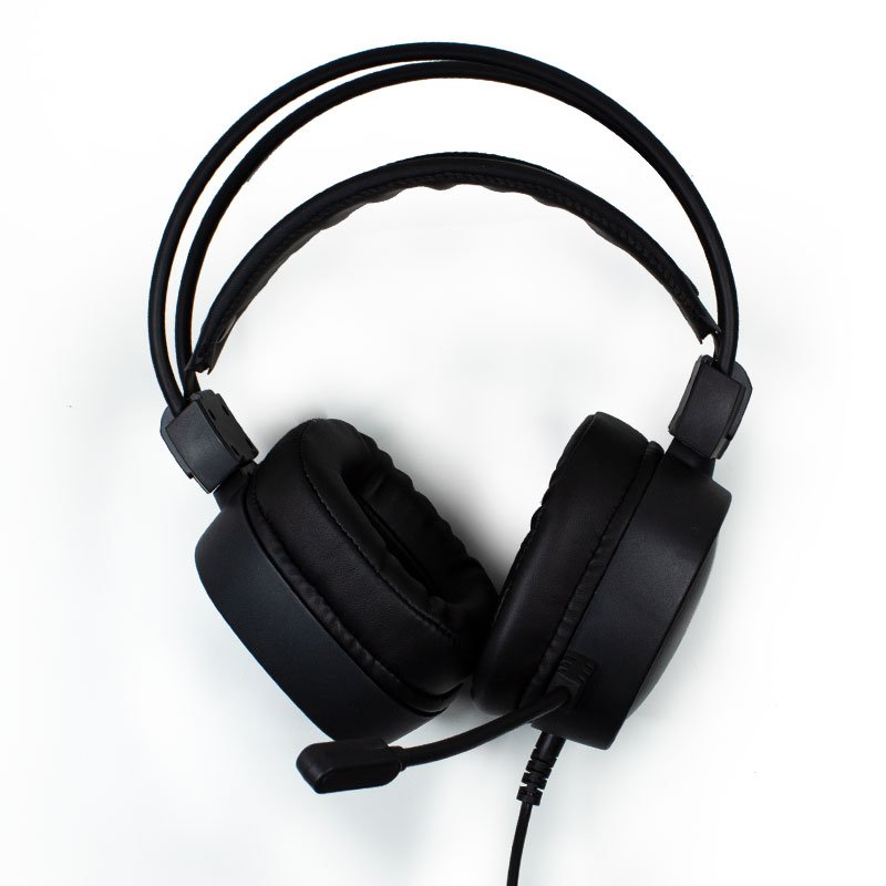 Casque stéréo PC / PS4 / PS5 / Xbox Gaming COOL Houston Adaptateur éclairage + audio