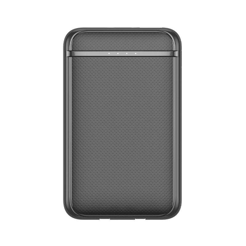 Batterie externe Power Bank 5000 mAh COOL (2 câbles : TYPE C / Lightning) Noir