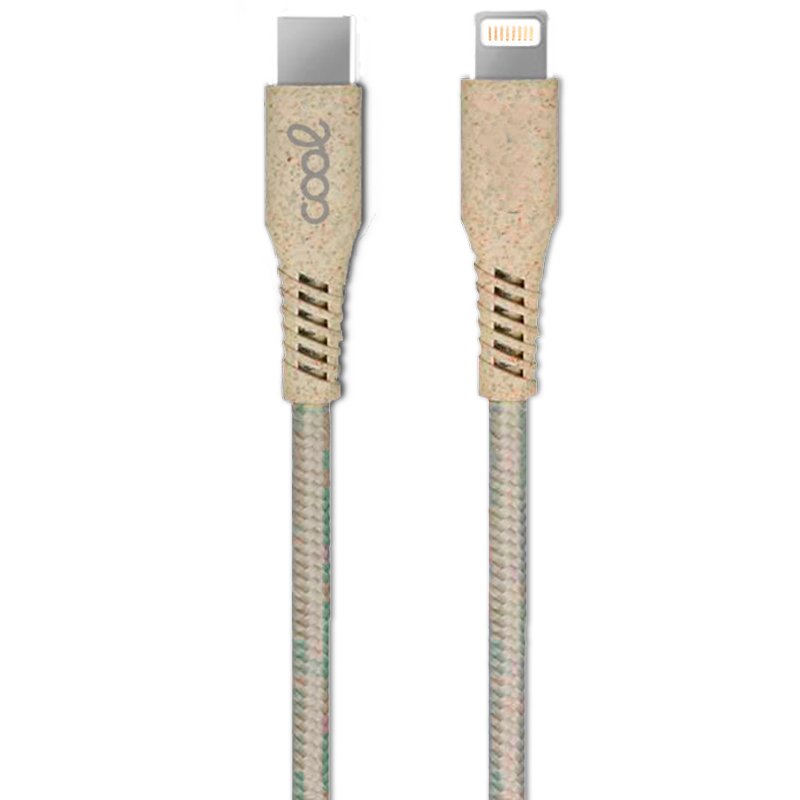 Câble USB universel COOL ECO Type-C vers Lightning pour iPhone (1,5 mètre)