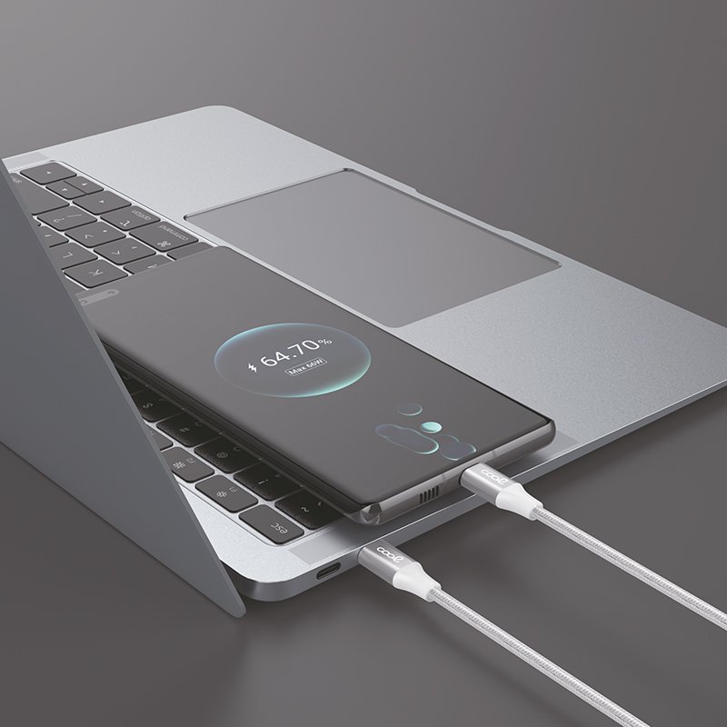 Câble USB universel COOL Nylon Type C vers Lightning (1,2 mètre)