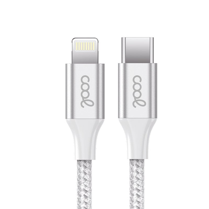 Câble USB universel COOL Nylon Type C vers Lightning (1,2 mètre)