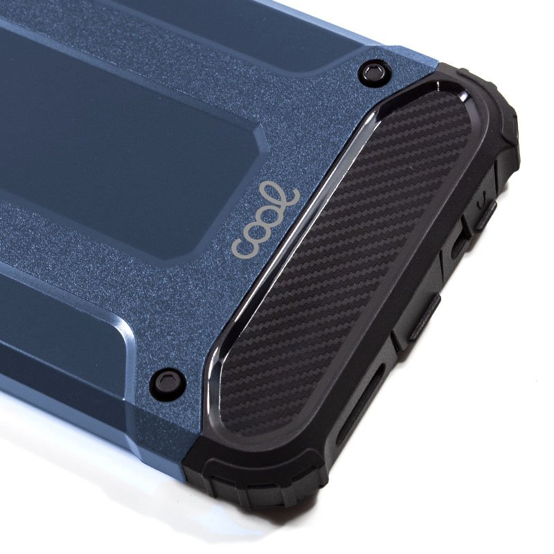 Coque rigide Cool Case pour iPhone 12/12 Pro Bleu