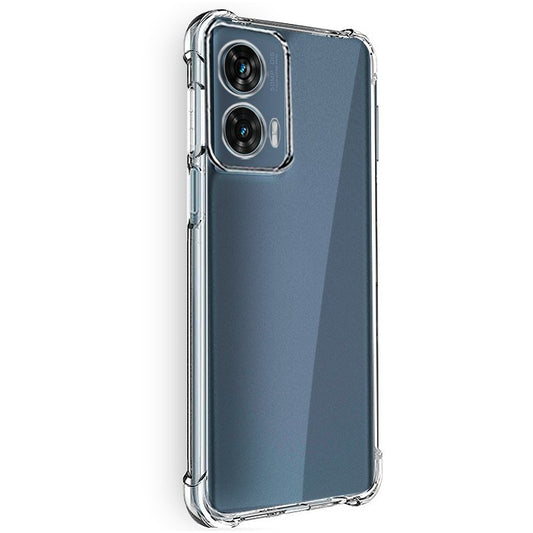 Carcasa COOL para Motorola Edge 50 Fusion AntiShock Transparente