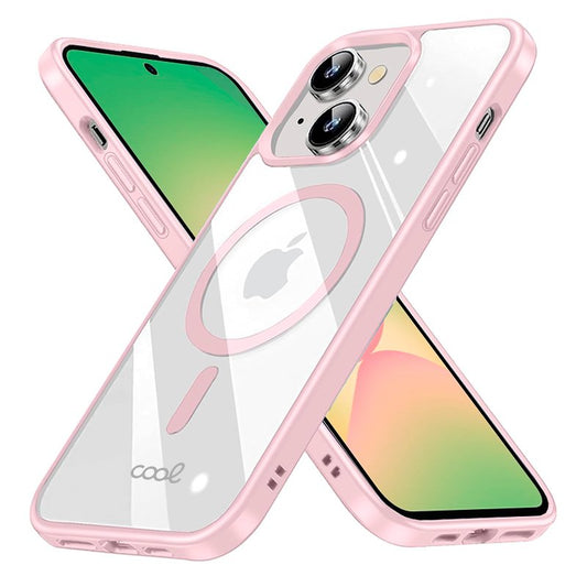 Carcasa COOL para Samsung A566 Galaxy A56 5G Magnética Borde Rosa
