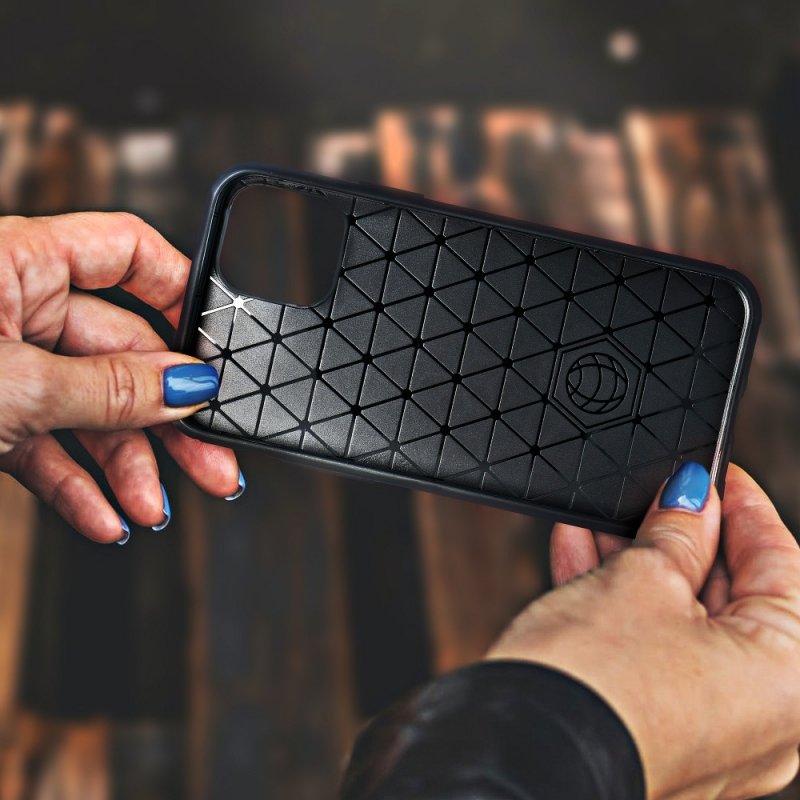 Carcasa COOL para Samsung S937 Galaxy S25 Edge Carbón Negro