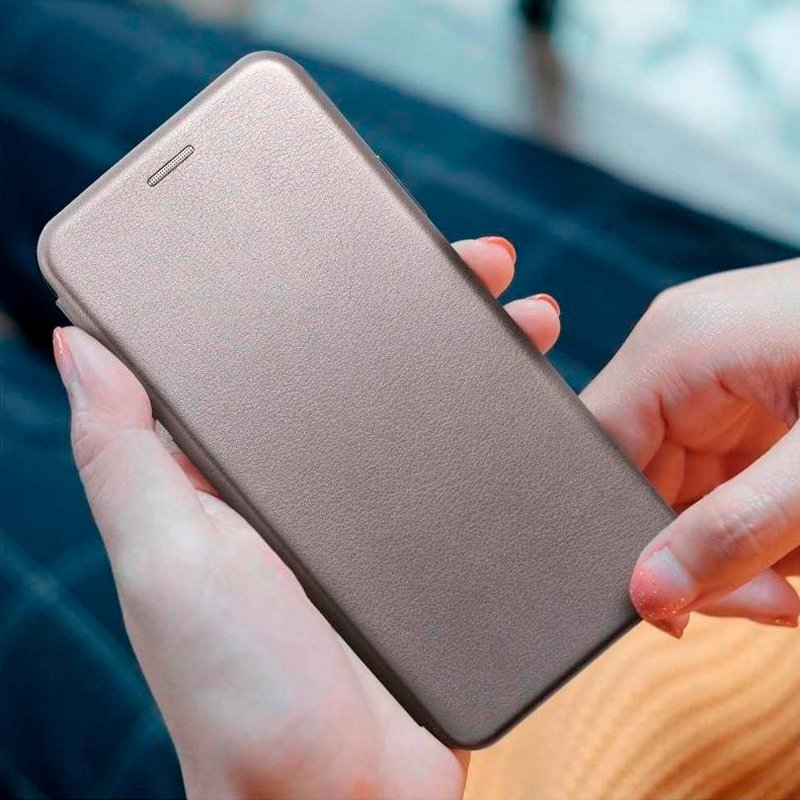 Étui à rabat élégant pour Samsung Galaxy A13 5G / A04s (A136) - Argenté