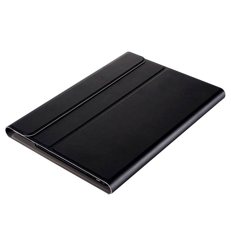 Étui Cool pour iPad (2019/2020/2021) 10,2 pouces en similicuir avec clavier Bluetooth (noir)