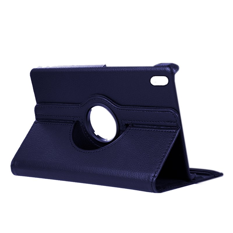 Étui Cool pour iPad (2022/2024) 10.9 (10e génération) / iPad 11 2025 (A16) en similicuir bleu