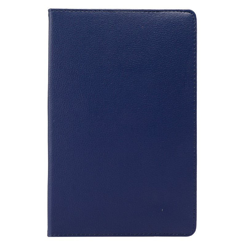 Étui tendance en cuir lisse bleu pour tablette Lenovo Tab M10 Plus / FHD Plus 2e génération / Tab K10 10,3 pouces