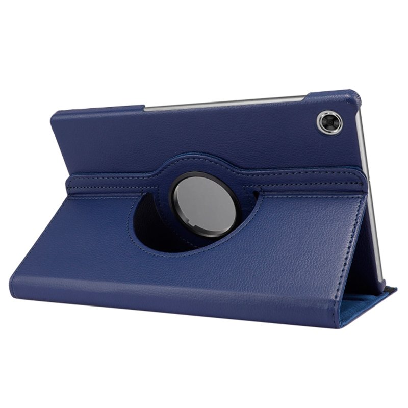 Étui cool en similicuir lisse bleu pour Samsung Galaxy Tab A8 X200/X205 10,5 pouces