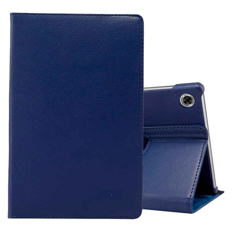 Étui cool en similicuir lisse bleu pour Samsung Galaxy Tab A9 Plus X210/X216 11 pouces