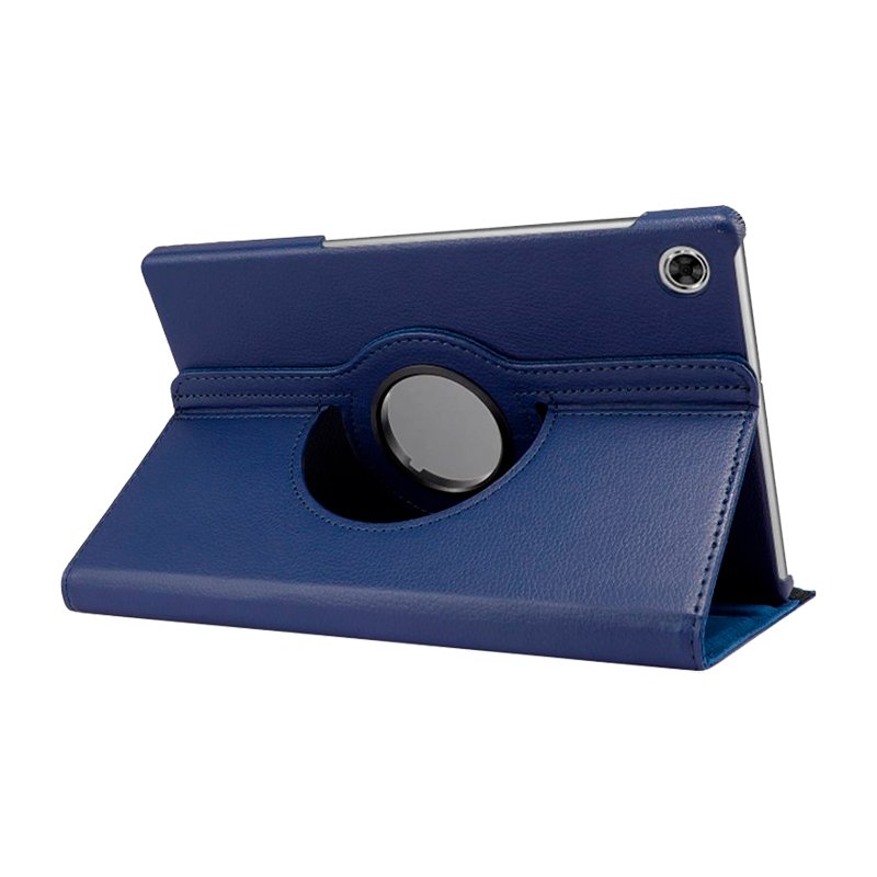 Étui cool en similicuir lisse bleu pour Samsung Galaxy Tab A9 X110 8,7 pouces