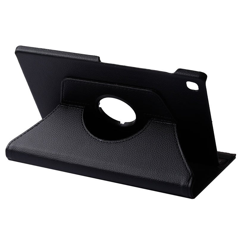 Étui en similicuir noir pour Samsung Galaxy Tab S5e T720/T725 10,5 pouces