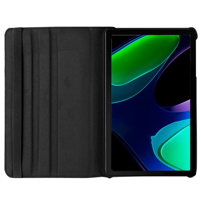 Étui cool en similicuir noir pour Xiaomi Pad 6