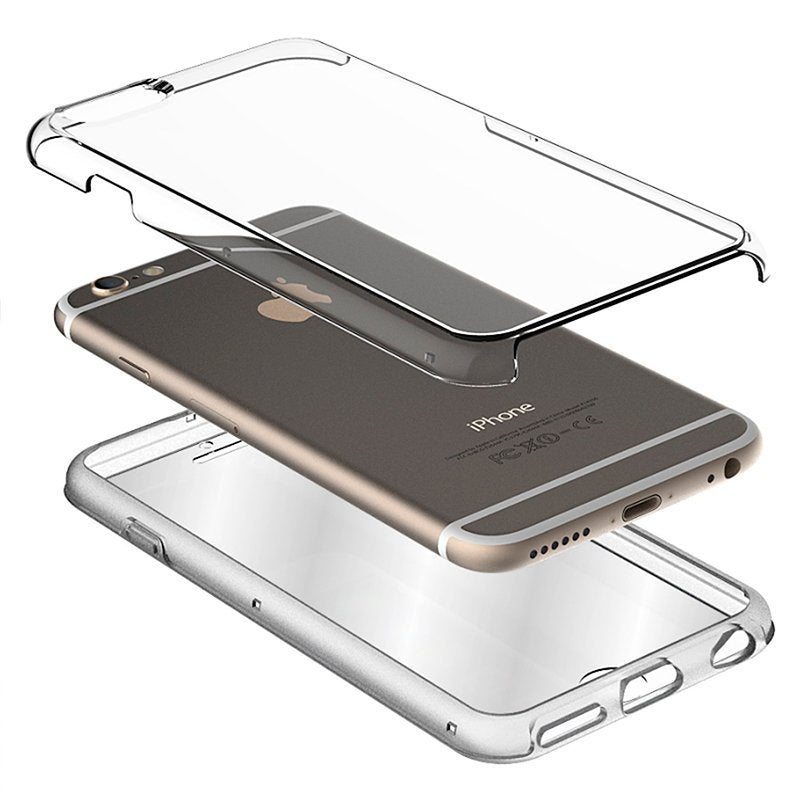 Coque 3D en silicone pour Samsung A505 Galaxy A50 / A30s (transparente avant et arrière)
