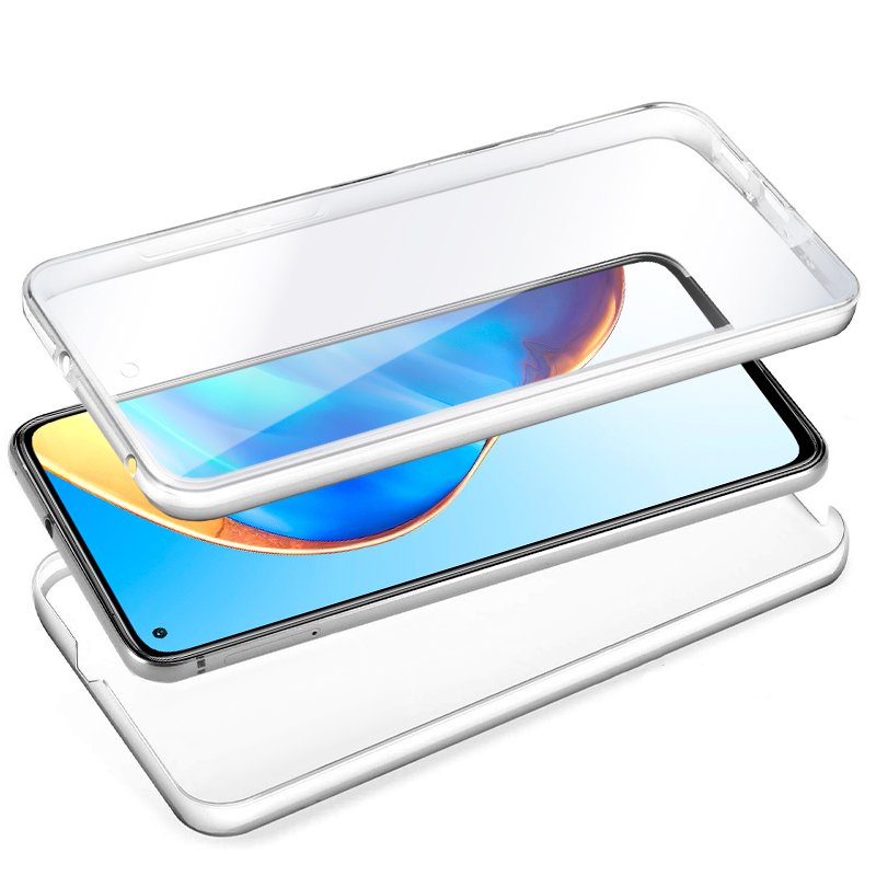 Coque 3D en silicone pour Xiaomi Mi 10T / Mi 10T Pro (transparente avant et arrière)