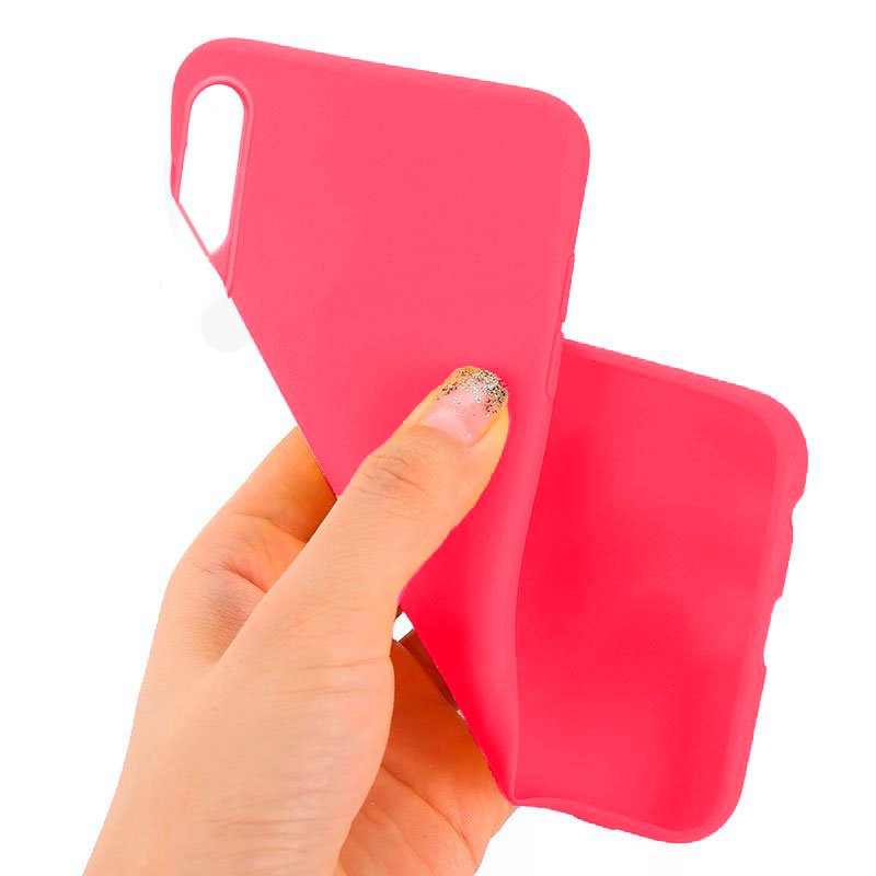 Coque en silicone tendance pour TCL 40 SE (rose)