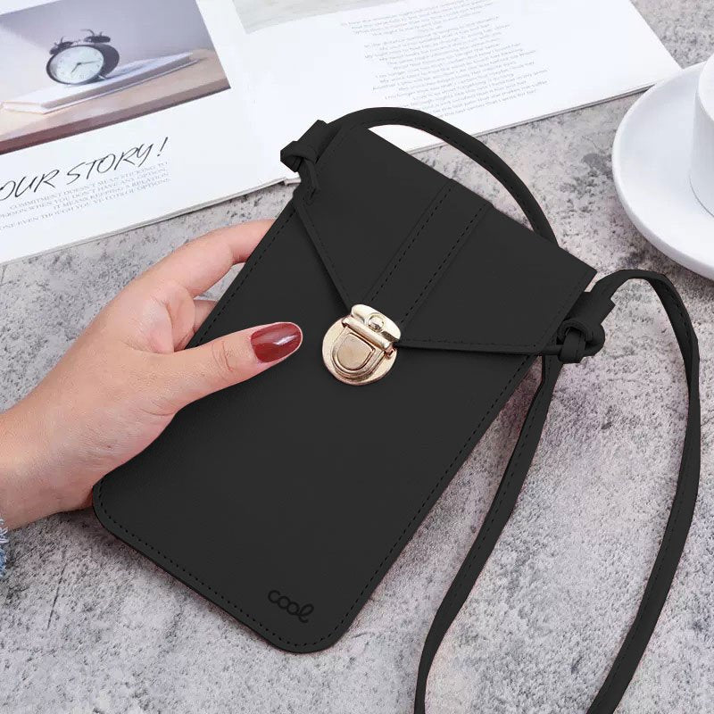 Sacoche universelle Basic Case jusqu'à 6,7 pouces COOL Noir
