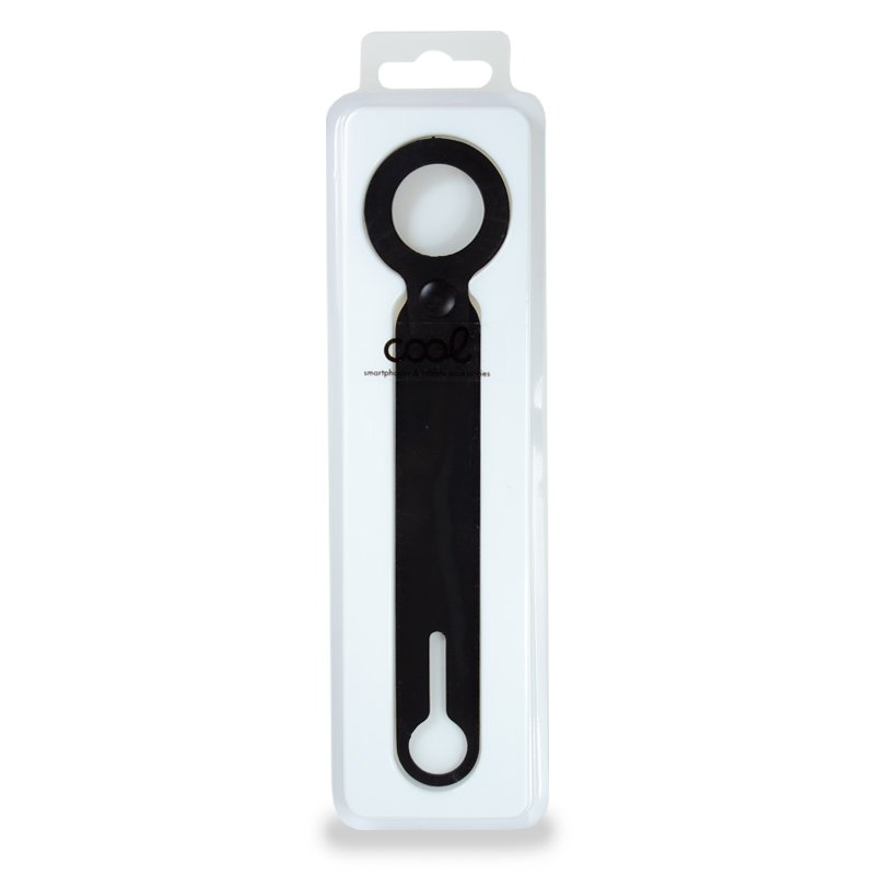 Étui Loop COOL compatible avec AirTag en silicone noir