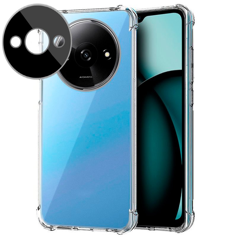 Protection d'appareil photo en verre trempé pour Xiaomi Redmi A3