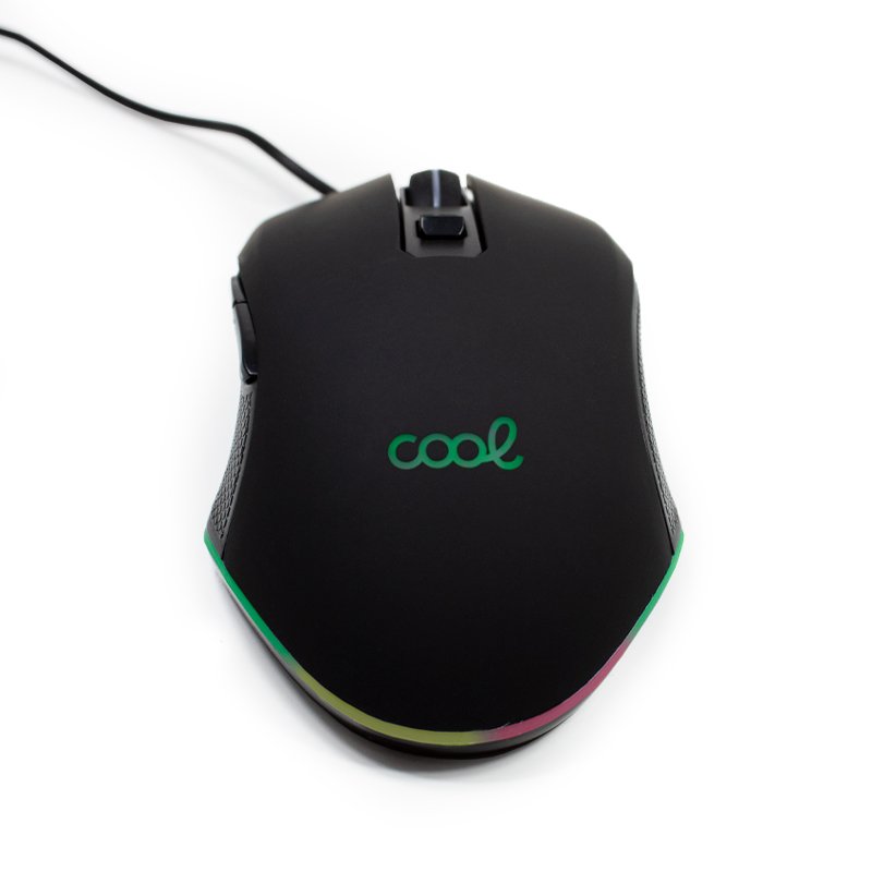 Souris de jeu USB Austin Black RGB (éclairage) cool