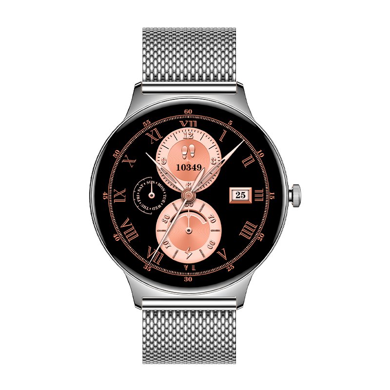 Montre connectée Cool Ultrafine + 2 bracelets (Amoled, appels, Ultrafine) Gris
