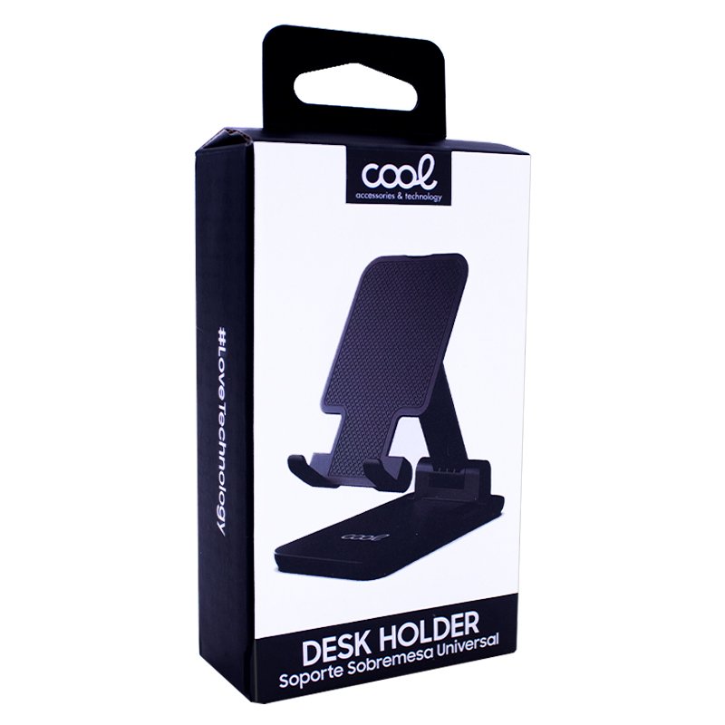 Support de bureau universel pour smartphone COOL Noir