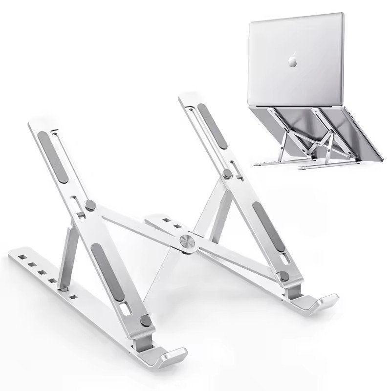 Support de bureau universel pliable en aluminium pour ordinateur portable