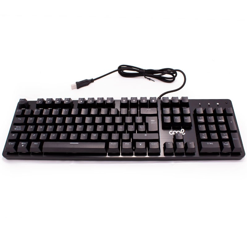 Clavier mécanique de jeu Austin espagnol avec câble USB pour PC