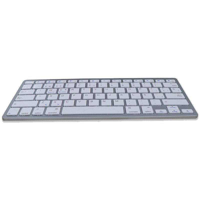 Clavier Bluetooth Slim Cool Blanc (Espagnol)
