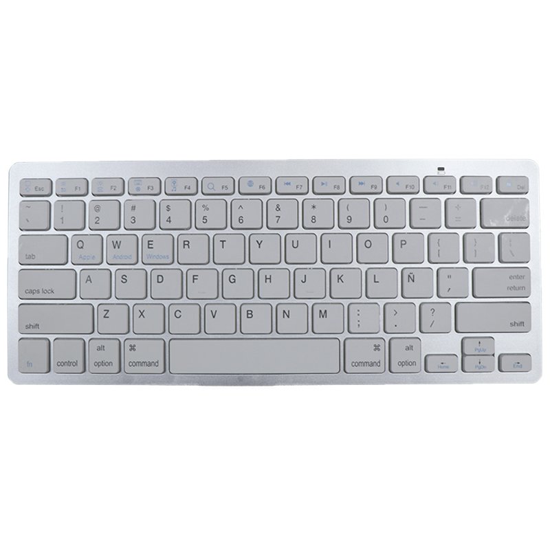 Clavier Bluetooth Slim Cool Blanc (Espagnol)