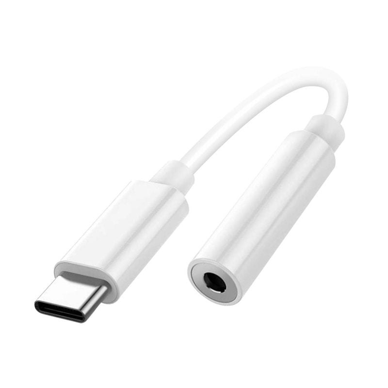 Adaptateur Type C vers jack 3,5 mm (numérique) COOL (universel) Blanc