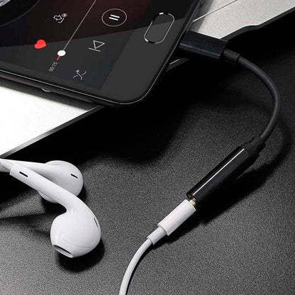 Adaptateur de connecteur de type C vers jack 3,5 mm (numérique) COOL (universel) noir