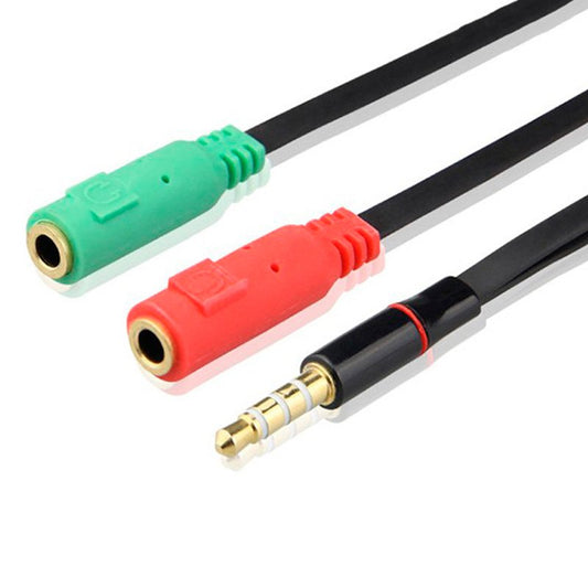 Adaptateur double entrée vers prise auxiliaire 3,5 mm COOL universel