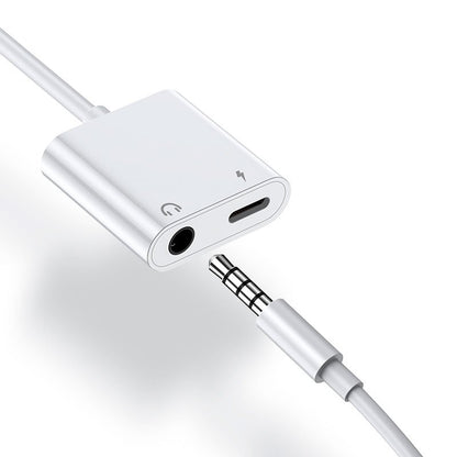 Adaptateur Bluetooth double jack 3,5 mm + charge Lightning COOL