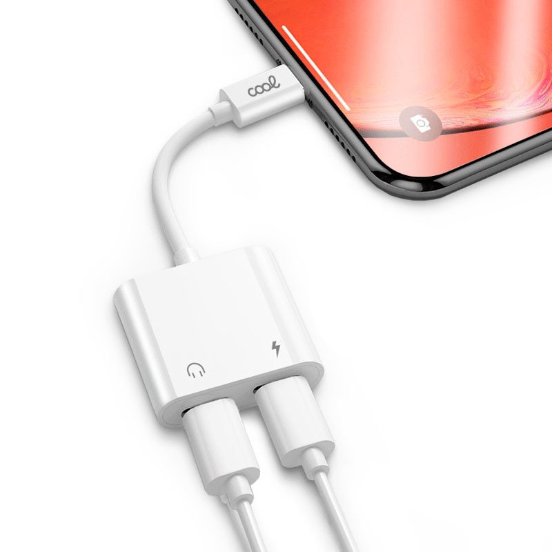 Adaptateur double USB TYPE-C (casque + chargeur) Digital COOL