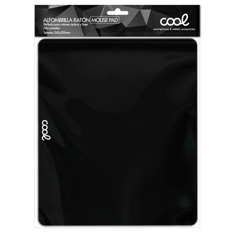 Tapis de souris noir COOL