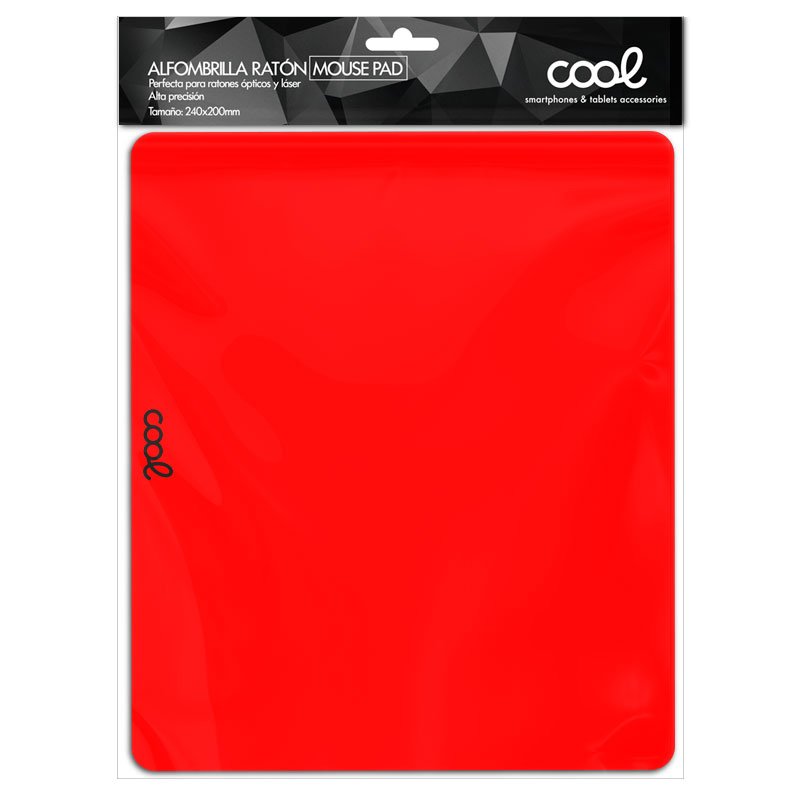 Tapis de souris rouge COOL