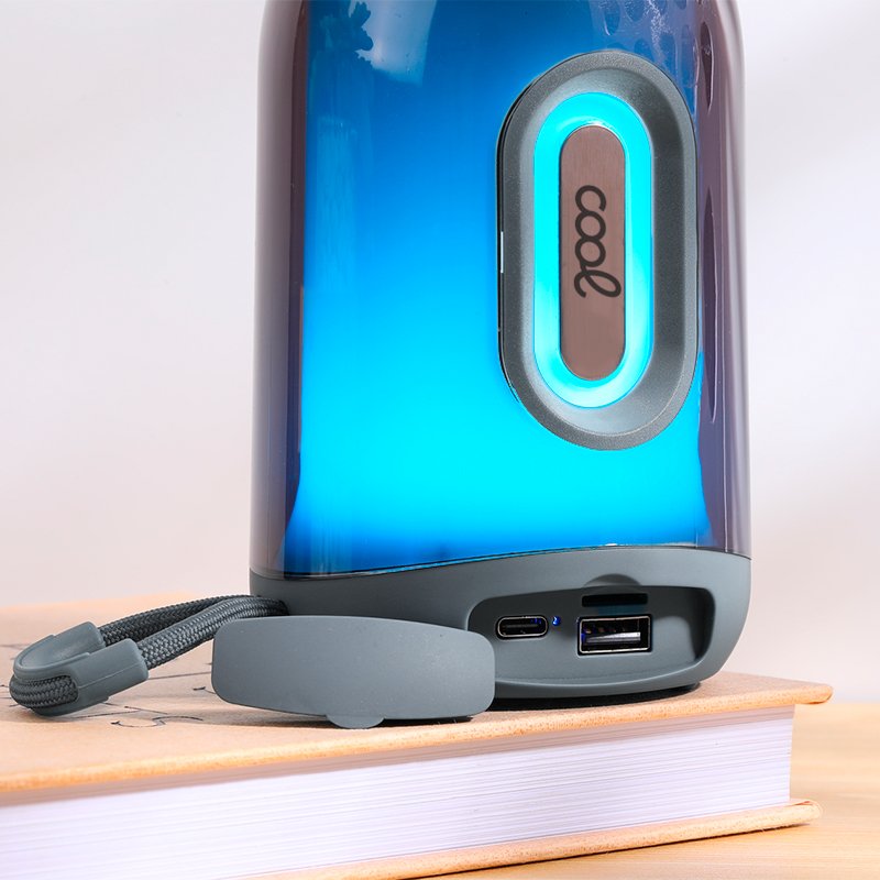Enceinte Bluetooth universelle Musique 5W COOL Blast Gris