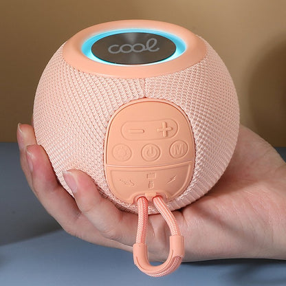 Enceinte Bluetooth universelle Musique 6W COOL Boom Saumon