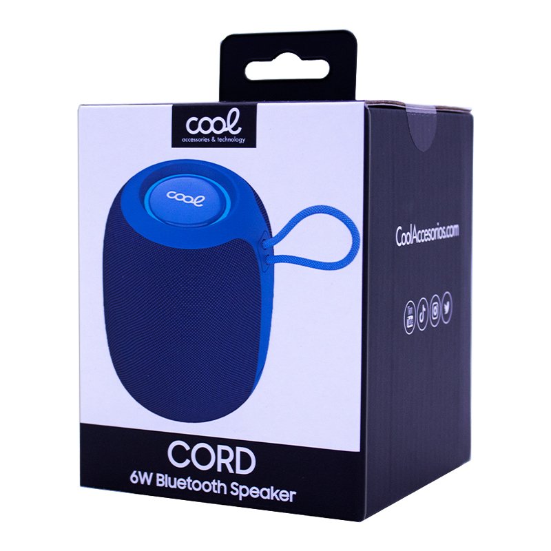 Enceinte Bluetooth universelle Musique 6W COOL Cord TWS Marine