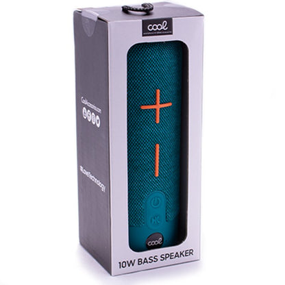 Enceinte musicale Bluetooth universelle COOL 10 W Bass Mint