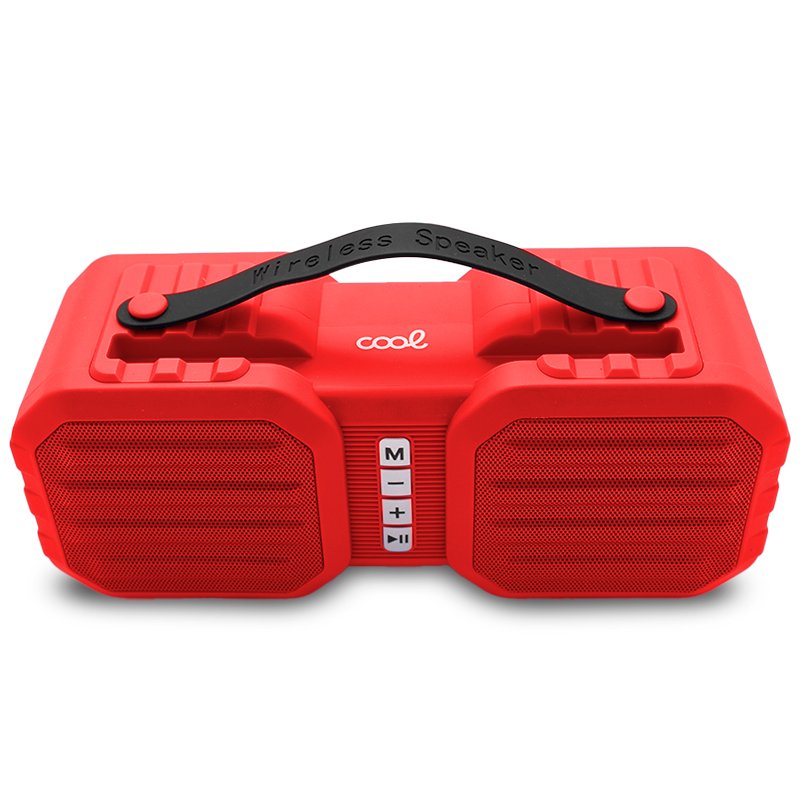 Enceinte musicale Bluetooth universelle COOL (8 W) Soho Rouge