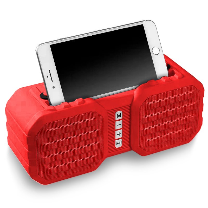 Enceinte musicale Bluetooth universelle COOL (8 W) Soho Rouge