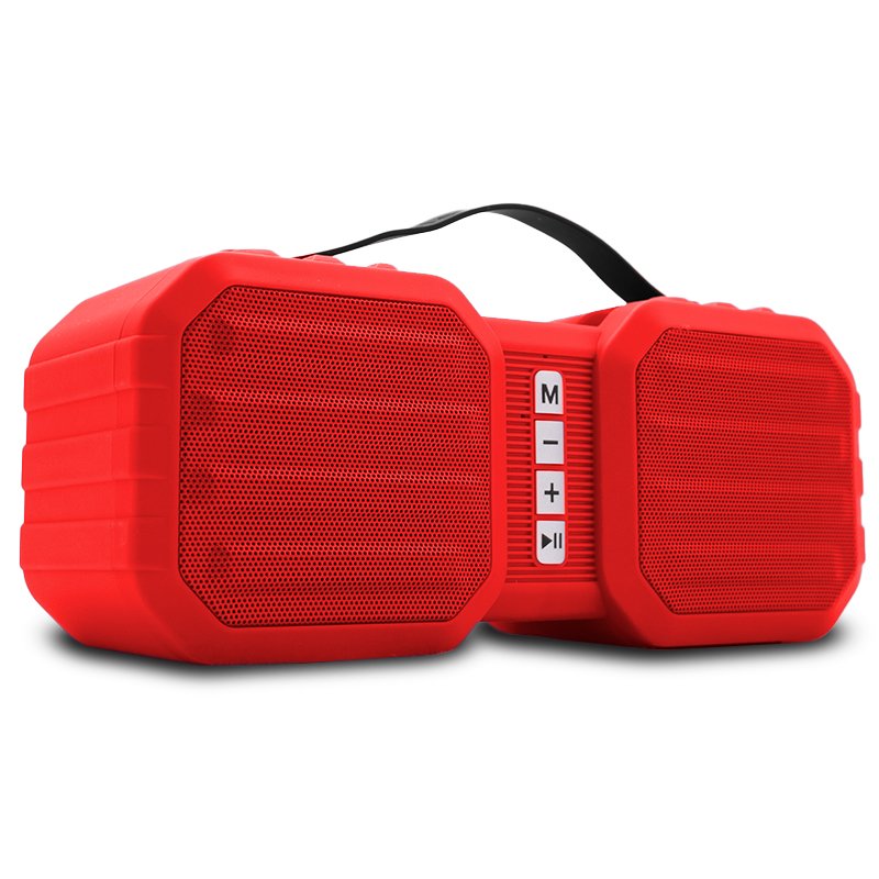 Enceinte musicale Bluetooth universelle COOL (8 W) Soho Rouge