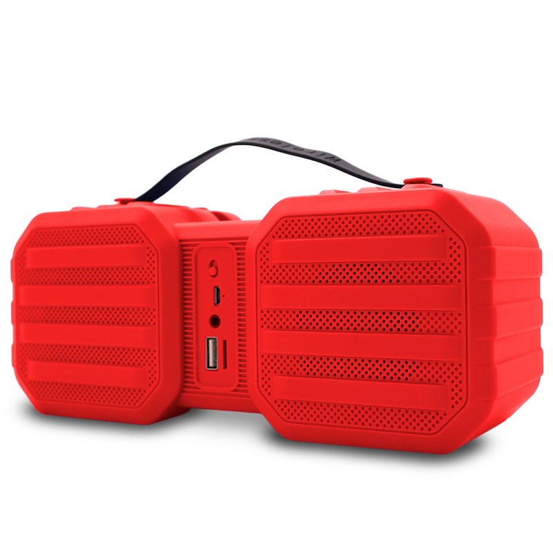 Enceinte musicale Bluetooth universelle COOL (8 W) Soho Rouge