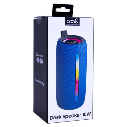 Enceinte Bluetooth universelle Cool Desk 10 W Bleu