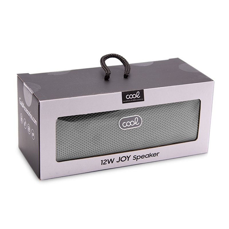 Enceinte Bluetooth universelle COOL Joy Gris (12 W)
