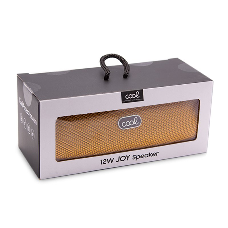 Enceinte Bluetooth universelle COOL Joy Mustard (12 W)